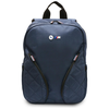 BMW Nylon Pockets &amp; Metal Logo 16" Nešiojamas kompiuteris Backpack - Navy Mėlyna