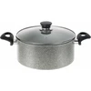 BALLARINI Ferrara puodas su dangčiu 20 cm granite FERG25D.20D