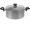 Ballarini Puodas BALLARINI Ferrara su 2 rankenos ir dangtelis granitas 24 cm FERG25D.24D