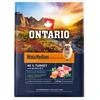 Ontario Mini &amp; Medium Weight Control kalakutiena &amp; Brown ryžiai 2,25kg
