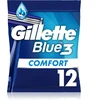 Gillette Blue3 Comfort Vienkartiniai Skustuvai Vyrams, 12 vnt.