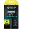 Wilkinson Sword Quattro4 skustuvas +9 peiliukai