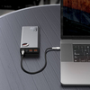 Išorinė baterija Power Bank Baseus Adaman 65W 20000mAh + Type-C 0.3m juoda PPIMDA-D01