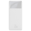 Baseus Bipow Fast Charge Power Bank PD+QC 30000mAh 20W baltas (Baltas)