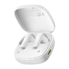 Baseus Bowie E19 TWS belaidės ausinės - baltos spalvos