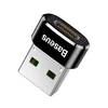 Baseus USB-C – USB-A adapteris 3A – Juodas