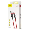 Baseus Cafule kabelis USB - Lightning 2A 3m - Raudonas