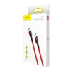 Dėklas Baseus Cafule kabelis USB-C PD 2.0 QC 3.0 60W 2m - Raudonas