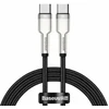 Baseus Cafule serijos duomenų perdavimo ir įkrovimo kabelis | USB-C į USB-C | 100 W | 1 m | juodas