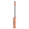 Baseus CALL52-17 Universal audio adapter with charging Lightning -> 3.5mm rožinis