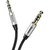 Baseus CAM30-BS1 Premium AUX kabelis 3,5 mm -> 3,5 mm 1,0 m pilkas