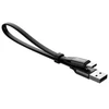Baseus CATMBJ-01 vikrus duomenų perdavimo ir įkrovimo kabelis | 0,2 m | USB-C | juodas