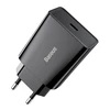 Baseus Speed Mini greitas įkroviklis USB-C PD 3A 20W juodas