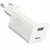 Baseus Kelioninis įkroviklis | Quick Charge 3.0 | USB-A | balta