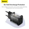 Baseus Sieninis įkroviklis 10.5W 2xUSB 2.1A, juodas