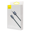 Baseus Crystal Shine laidas USB - Lightning 2.4A 1.2m - Juodas