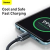Baseus Crystal USB-C - USB-C laidas 100W 1.2m - Juodas