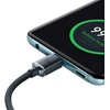 Baseus Crystal Shine serijos duomenų perdavimo ir įkrovimo kabelis | USB-C į USB-C | 100 W | 2 m | juodas