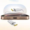 Baseus Dynamic 4 Pro 100W USB-C - USB-C magnetinis kabelis 1 m - baltas