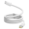 Baseus Dynamic 4 Pro 100W USB-C - USB-C magnetinis kabelis 1 m - baltas