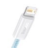 Baseus dinaminis USB - Lightning kabelis 2.4A 2m