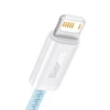 Baseus dinaminis USB - Lightning kabelis 2.4A 2m