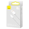 Baseus Dynamic Series USB – USB-C kabelis 100W 2m - Baltas