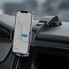 Baseus Easy Control Clamp automobilinis telefono laikiklis grotelėms arba prietaisų skydeliui – Juodas