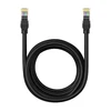 Baseus Ethernet CAT5, 5 m tinklo kabelis (juodas)