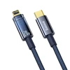 Baseus Explorer, USB-C prie Lightning kabelis, 20W, 1m (Mėlyna)