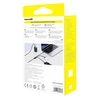 Baseus Flash Series 3 3in1 kabelis 100W USB-C - USB-C+USB-C+ Lightning 1.5m + 3 x 0.25 m - juodos spalvos