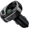 Baseus FM Transmitter T typed Bluetooth 2xUSB Micro SD (Juodas)