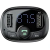 Baseus FM Transmitter T typed Bluetooth 2xUSB Micro SD (Juodas)