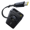 Baseus Free2Pull 10000mAh 30W powerbank su USB-C port and retractable USB-C kabeliu – juodos spalvos