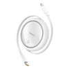 Baseus Free2Pull USB-C kabelis iki iP 20W (baltas)