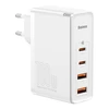 Baseus GaN2 Pro greitas kelioninis įkroviklis 2x USB + 2x USB-C, 100W, EU (baltas)