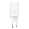 Baseus GaN5 Pro 40W 2xUSB-C - balta