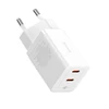 Baseus GaN5 Pro 40W 2xUSB-C - balta