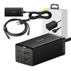 Baseus GaN5 Pro sieninis įkroviklis 2xUSB-C + USB + HDMI, 67 W (juodas)