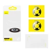 Baseus Huawei Mate 40 Pro apsauginė plėvelė kamerai 0.3mm (2pcs) transparent + cleaning kit (SGQK000502)