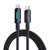Baseus Lit laidas USB-C į USB-C 100W greitas įkrovimas / valdymas mygtukais / 2m laidas