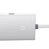 Baseus Lite serijos šakotuvas 4 viename USB-C 4x USB 3.0 + USB-C, 2 m (Fehér)