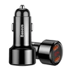 Baseus Magic automobilinis įkroviklis 2x USB QC 3.0 45W - Juodas