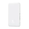 Magnetinis Mini Powerbank Baseus 5000mAh 20W (baltas)