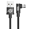 Baseus MVP Elbow USB MicroUSB pakrovimo laidas | 1.5A/2m
