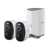 Baseus N1 Plus 2K lauko kamerų rinkinys (baltas)