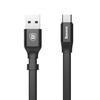 Baseus CATMBJ-01 Nimble USB-C Portable kabelis 23cm juodos spalvos