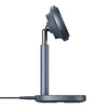 Baseus Inductive Charger Stand Orbit 2 Pro Qi2 20W pilkos spalvos