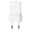 Baseus Sieninis įkroviklis Palm 20W USB-C QC3.0 PD3.0 su USB-C kabeliu 1m, baltas