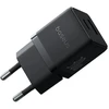 Baseus Delninė kelioninė įkroviklis | 30W | PD, QC | USB-C, USB-A | juodas